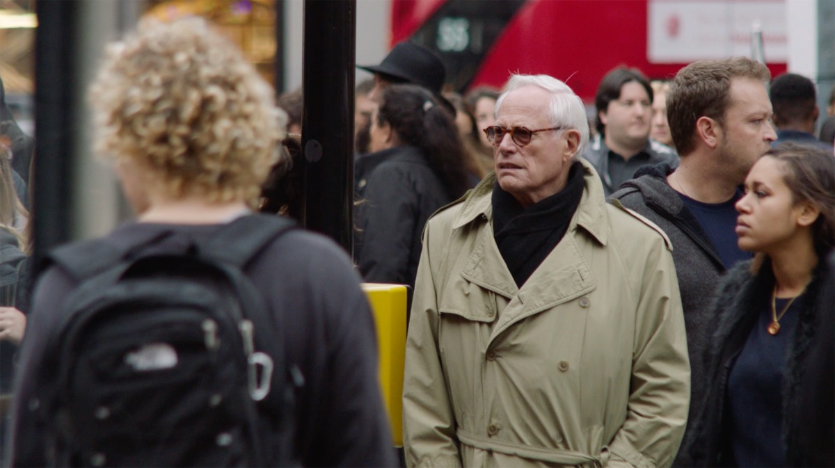 Dieter Rams in London, from *Rams* by Gary Hustwit