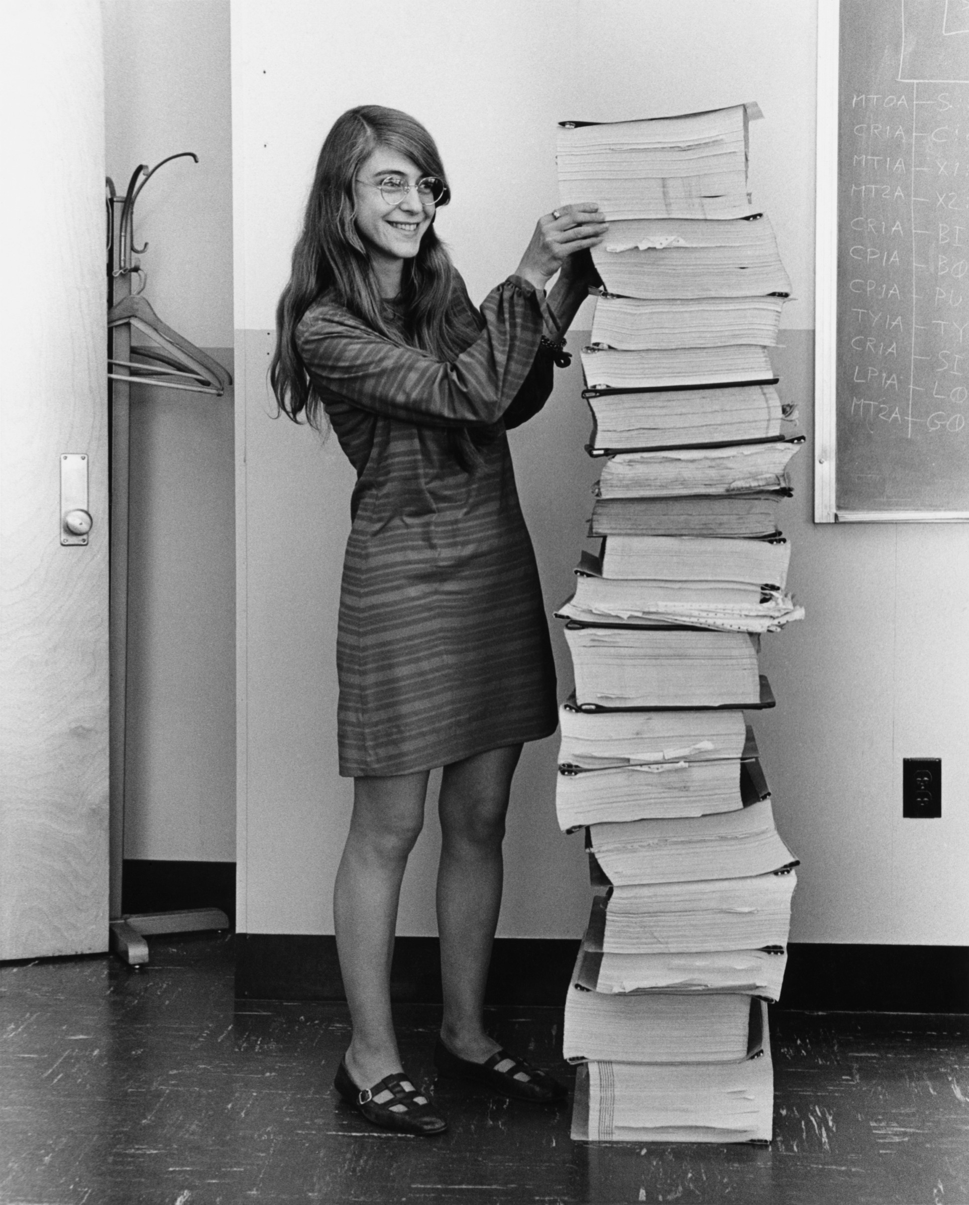 Margaret Hamilton, lead Apollo flight software engineer