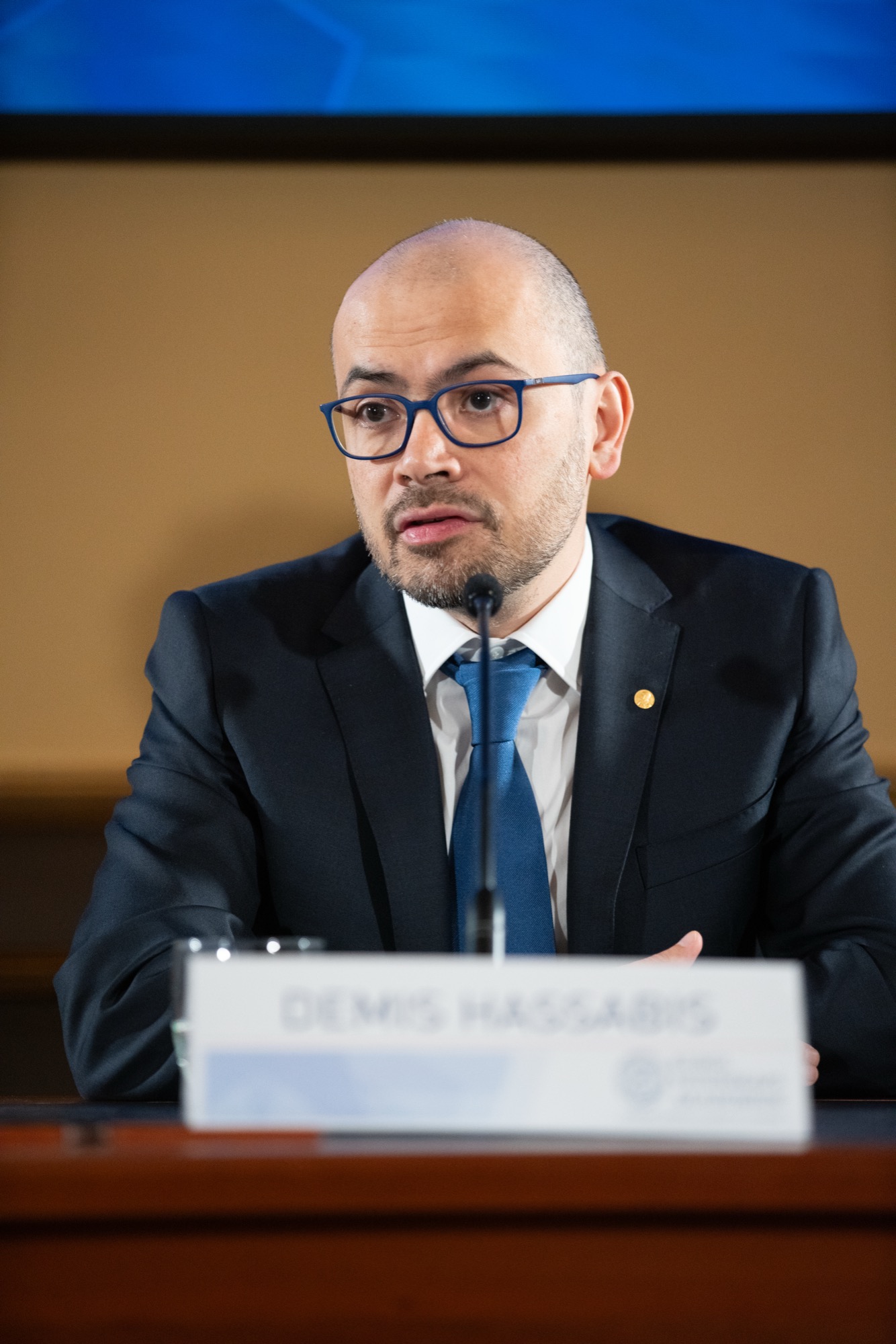 Demis Hassabis speaking