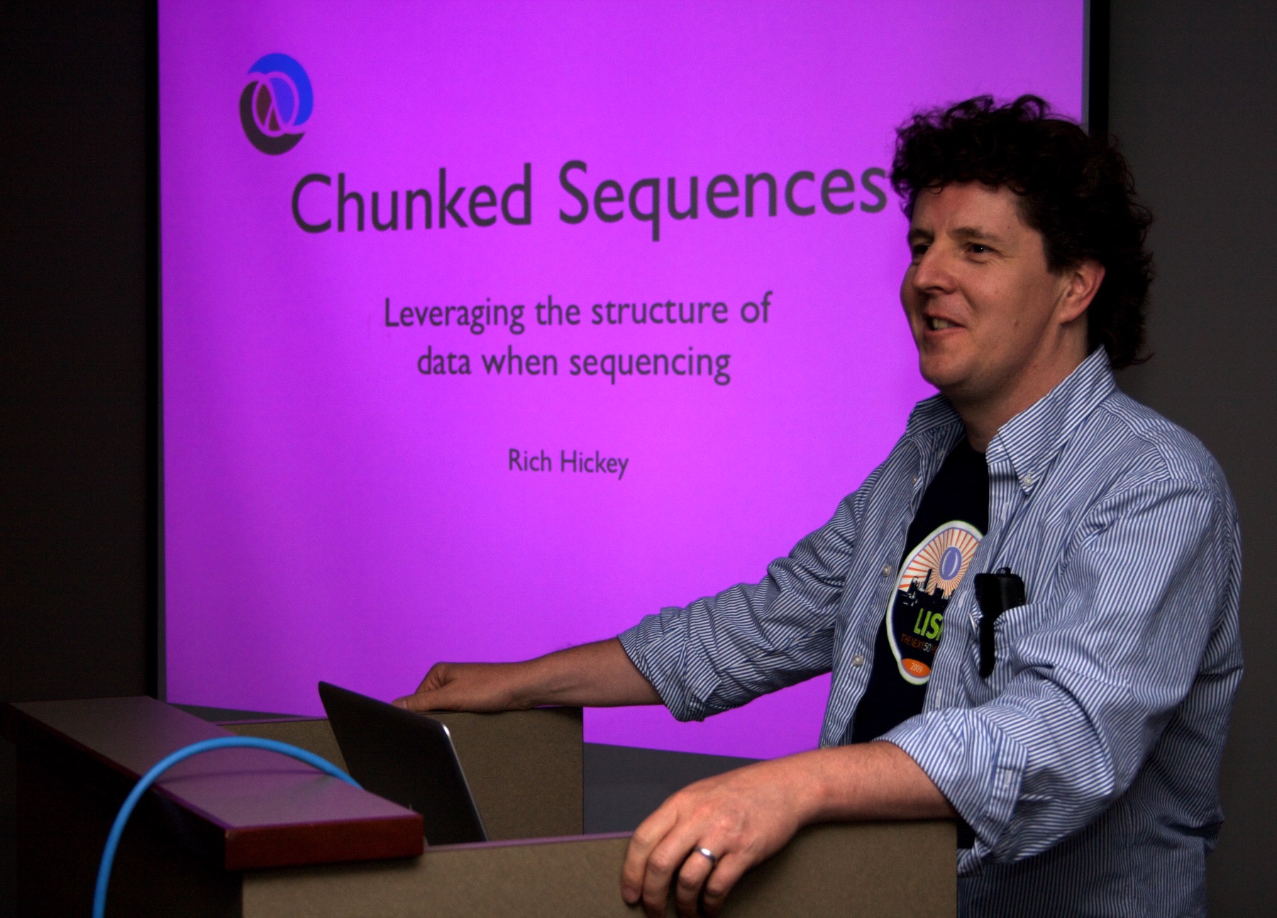 Rich Hickey, creator of the Clojure programming language