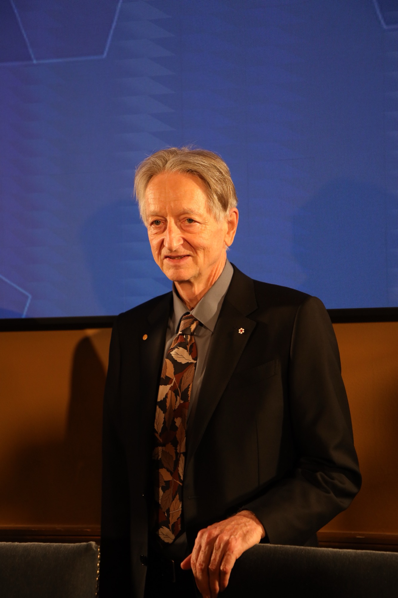 Geoffrey Hinton speaking