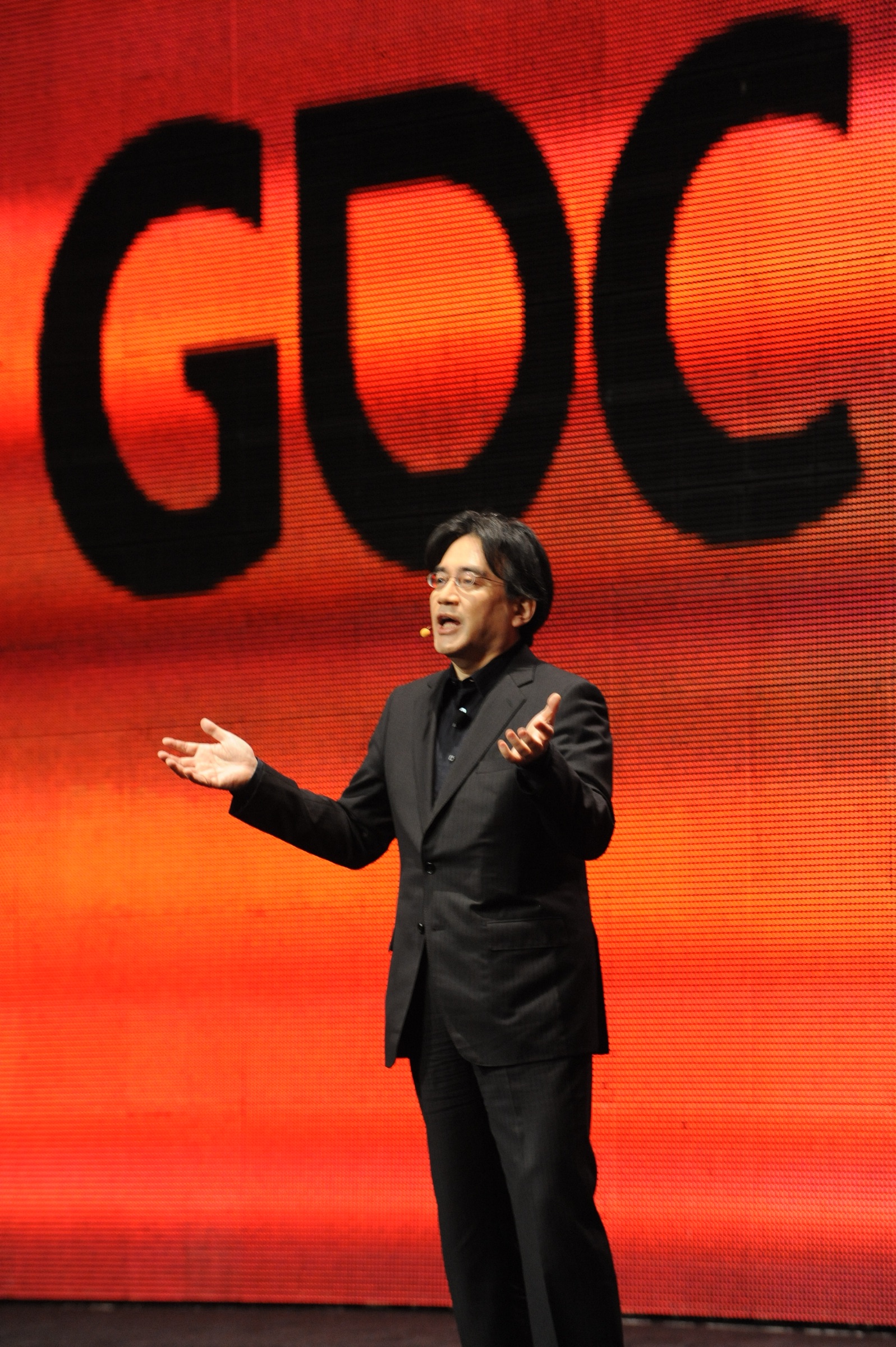 Satoru Iwata, programmer and president of Nintendo