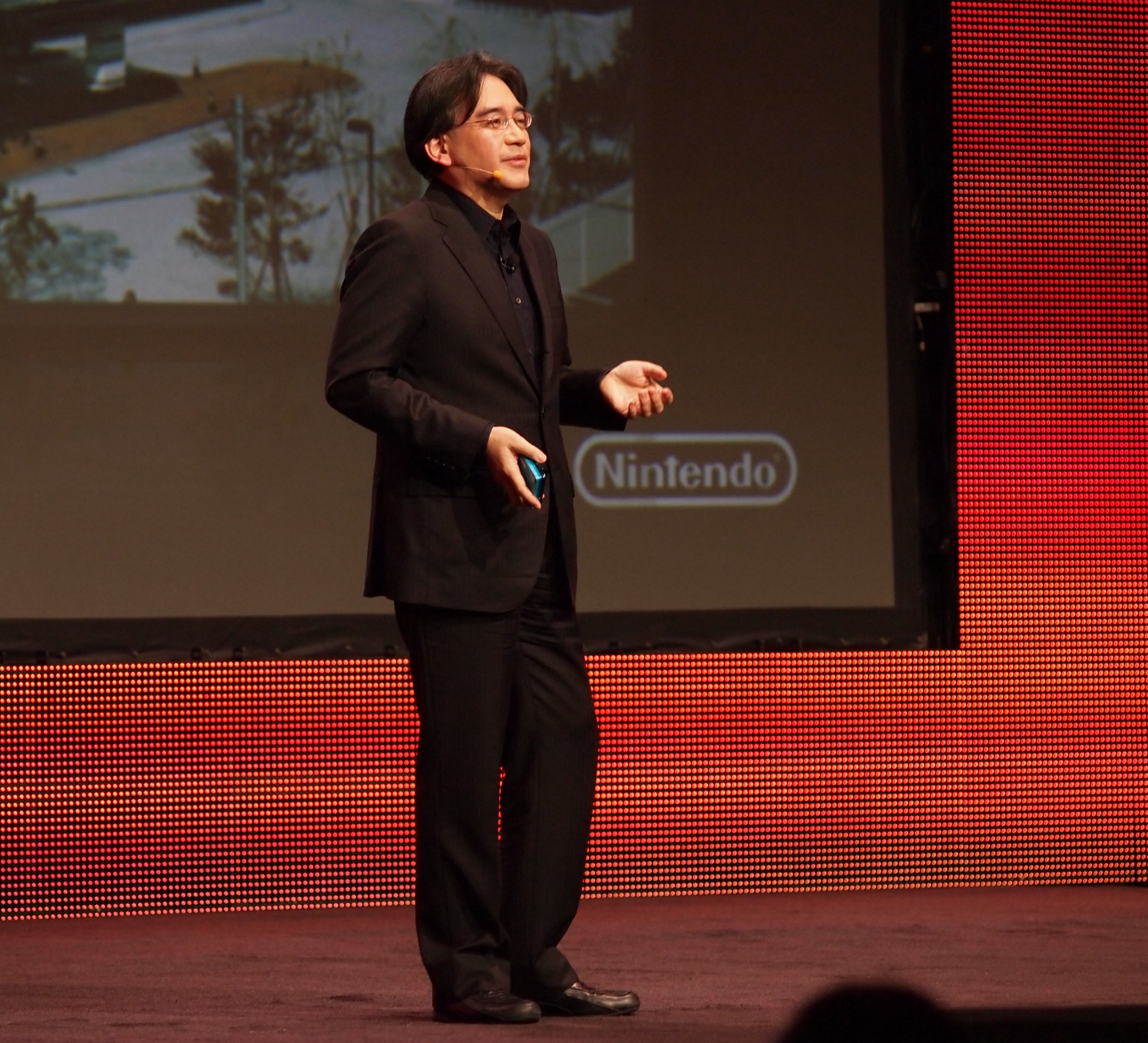 Satoru Iwata at the Game Developers Conference