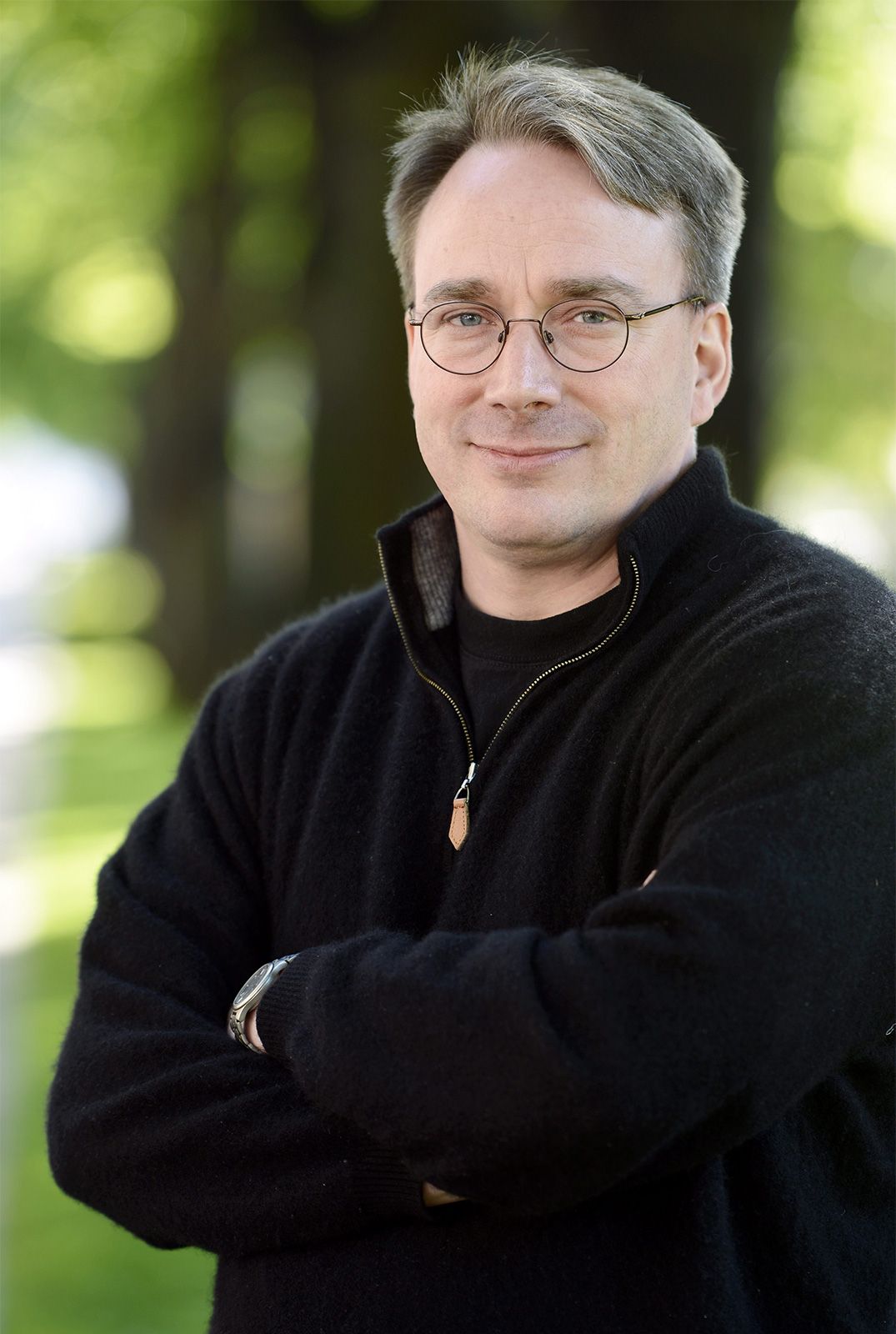 Linus Torvalds, creator of Linux and git