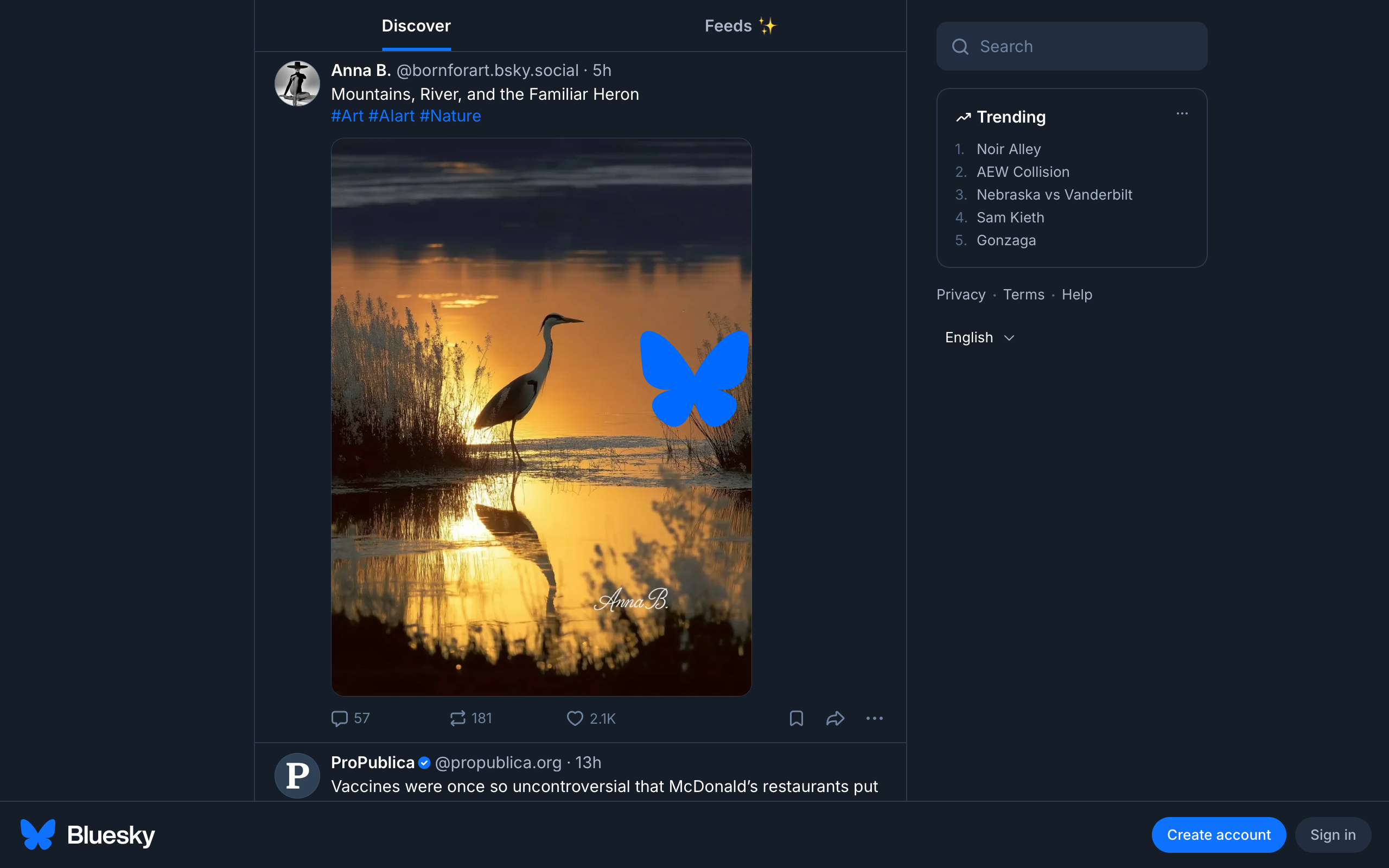 Bluesky: Designing Algorithmic Transparency screenshot