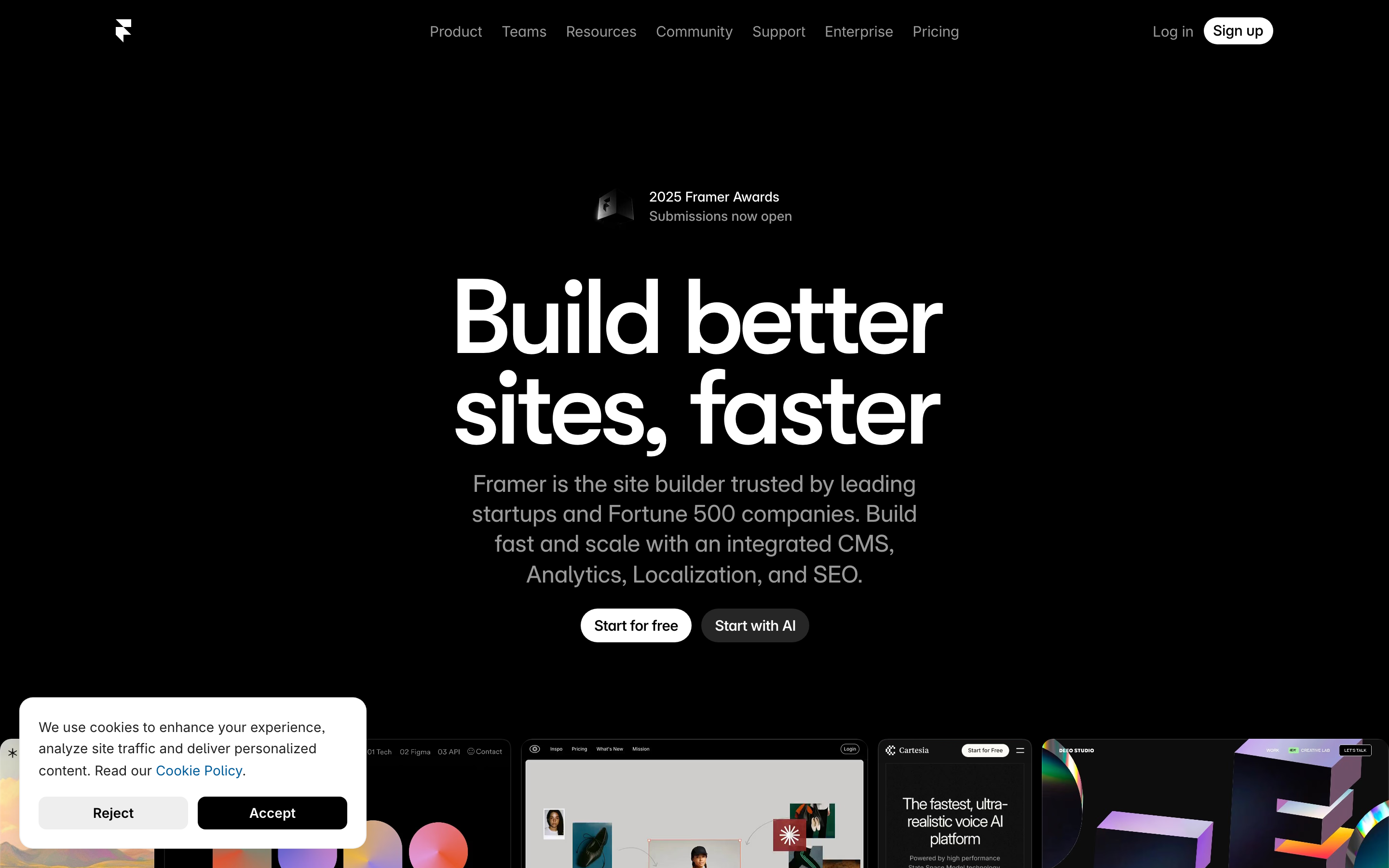 Framer: From Prototype to Production screenshot