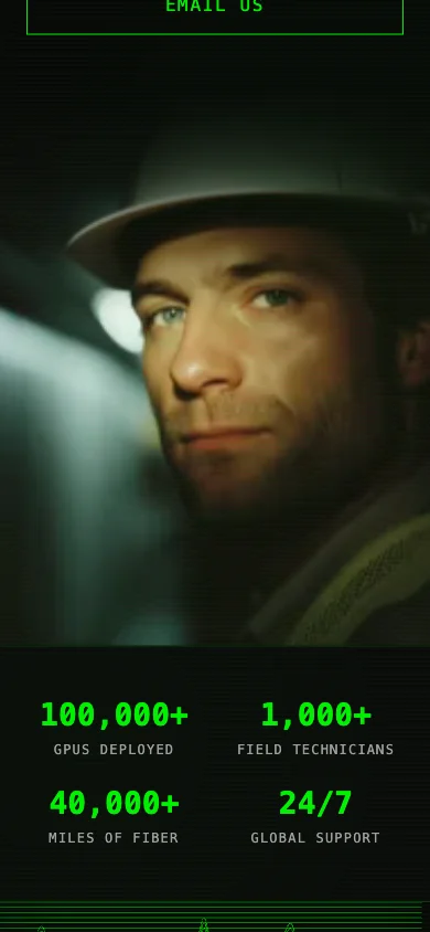 Mobile stats section